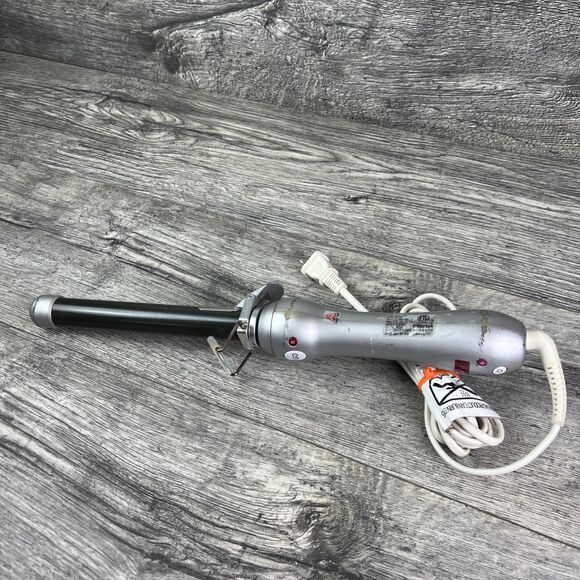 Beachwaver Pro 1” Rotating Ceramic Curling Iron BW1136 Silver Tested Works - Picture 6 of 11